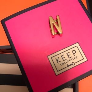KEEP COLLECTIVE - Gold Letter N